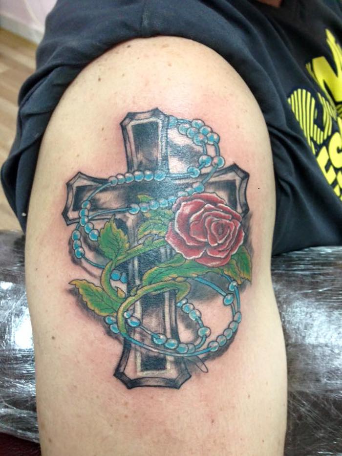 picture of tattoo that we made