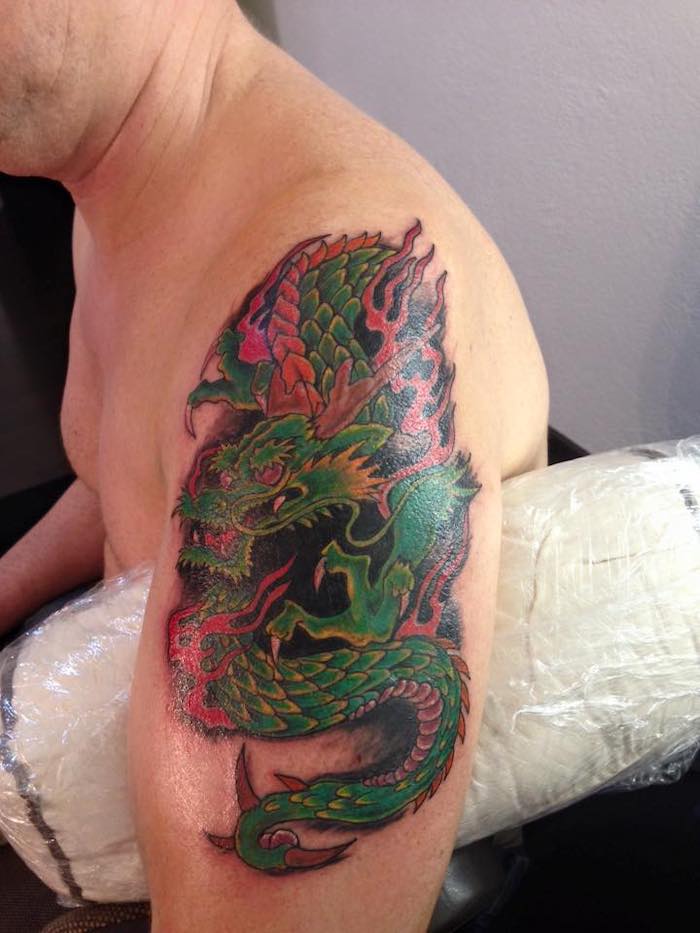 picture of tattoo that we made