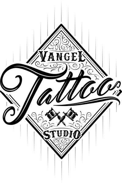 Vangel Tattoo Logo
